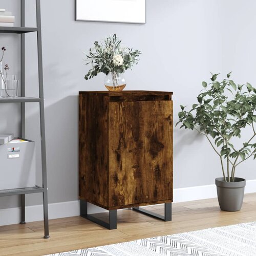 vidaXL Komoda boja dimljenog hrasta 40 x 35 x 70 cm konstruirano drvo Cene