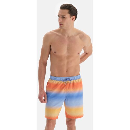 Dagi Swim Shorts - Blue - Color block Cene