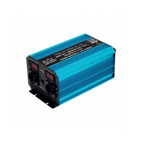  Sinusni naponski pretvarač 1000W+USB SAIC1000TS Cene