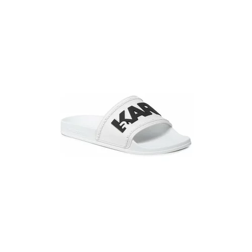 Karl Lagerfeld Natikači KL70004 Bela