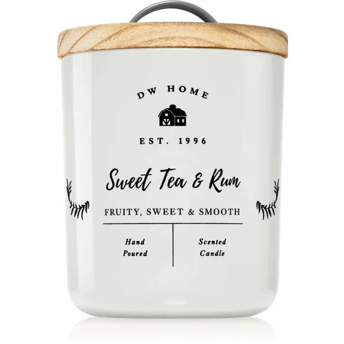 DW Home Farmhouse Sweet Tea & Rum dišeča sveča 241 g