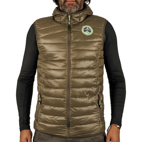 Peak Mountain Puhovke Doudoune de ski homme COR Kaki Cene