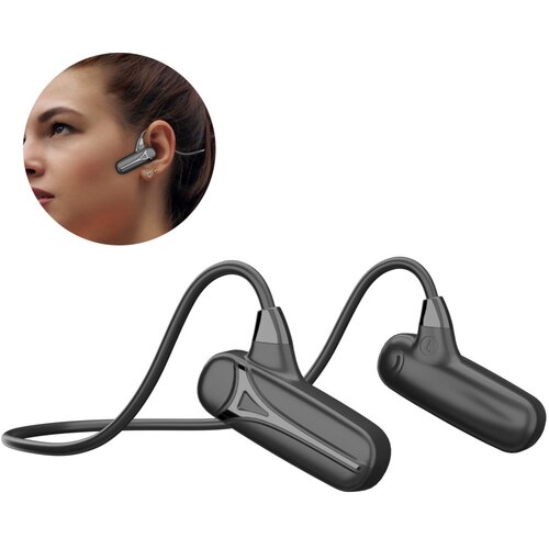 Venisymlis Slu&amp;scaron;alke Bluetooth 5.0 z odprtim u&amp;scaron;esom Bone Conduction, mikrofon, vodotesne, (22102031) Slike