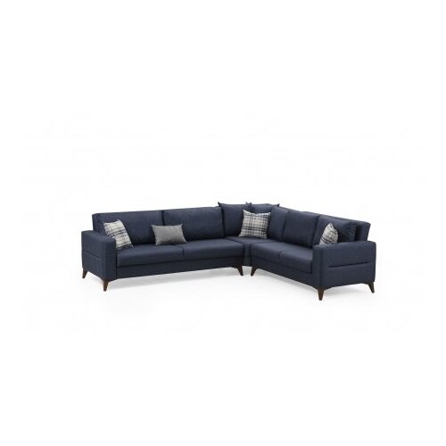 Atelier Del Sofa ugaona garnitura kristal 3+Corner+2 anthracite Cene
