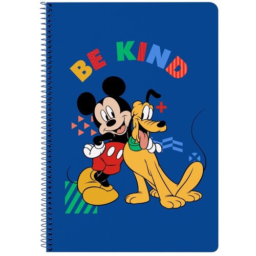 Disney Bilježnica A4 Mickey Mouse Today - kvadratići, 80 listova Slike