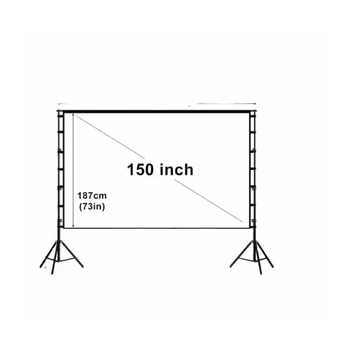 Platno za projektor Kettz KT-SP150 330x187, Anti-Refleks Cene