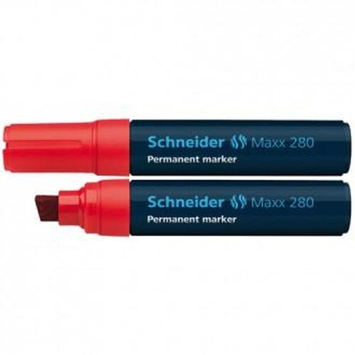 Schneider Flomaster , permanent marker, Maxx 280, 4-12 mm, crveni Cijene