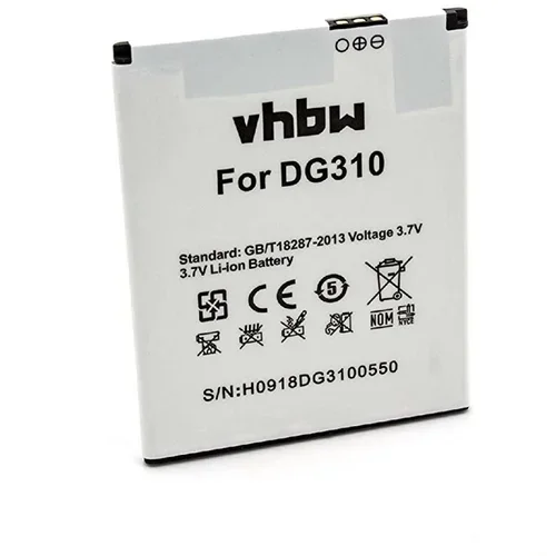 VHBW Baterija za Doogee Voyager 2 / DG310, 2000 mAh