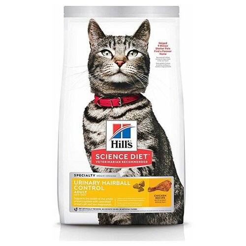 Hills science plan adult urinary & hairball 1.5 kg hrana za mačke Slike
