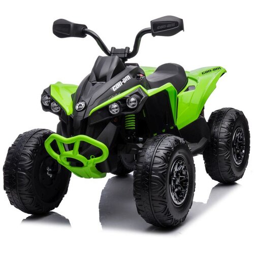 Quad &amp;Scaron;tirikolesnik na akumulator CAN-AM Renegate 4x4 - zeleni Slike