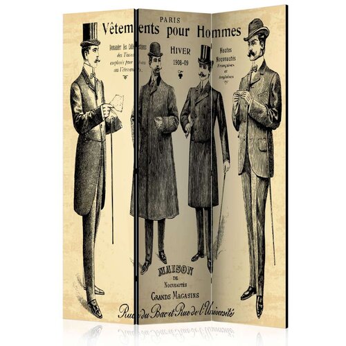  Paravan u 3 dijela - Vêtements pour Homme [Room Dividers] 135x172 Cijene