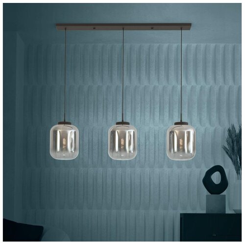 Eglo 390104 -  visilica na sajli bulciago 3xE27/40W/230V dimna Cene