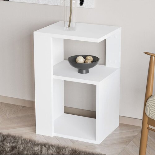 Hanah home pomoćni sto silent, 36 cm, beli Cene