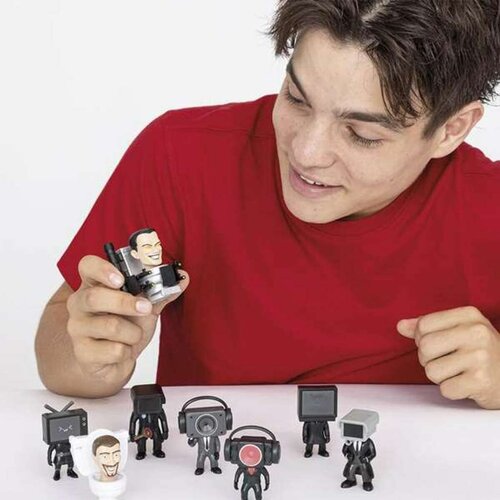  Figure djelovanja Skibidi Toilet Mini Mystery Slike