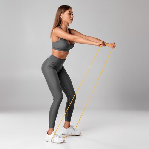 Rebel ACTIVE Lateks (guma) elastična traka za vežbanje Power Band PL-6, plava, otpor 27-68 kg, model RBA-3000-6 Slike