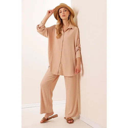 Bigdart Two-Piece Set - Beige - Regular fit