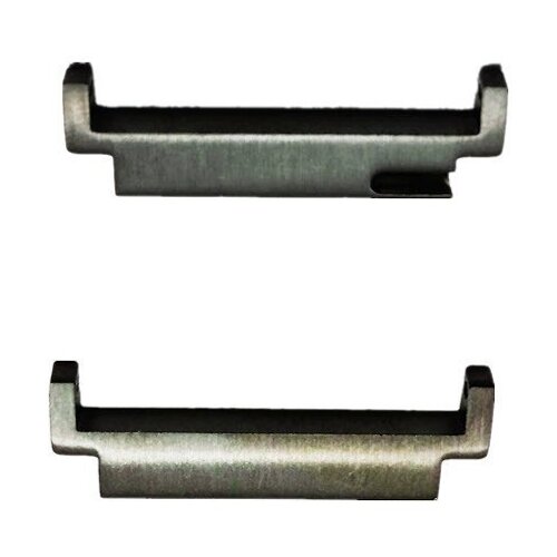 INF črn priključek za jermen ure iz nerjavečega jekla 22 mm na 18 mm, (5000086079) Cene