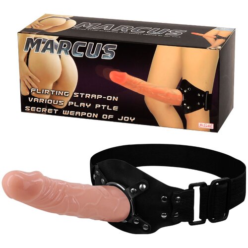Baile Marcus realistični strap-on dildo za butinu &amp;mdash; 17 cm, prečnik 4 cm &amp;mdash; BW 22035 Slike