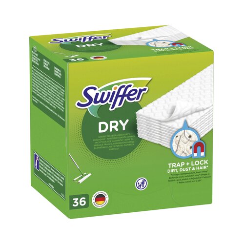 Swiffer Dry jednokratne krpice za či&amp;scaron;ćenje podova, refil 36/1 Slike