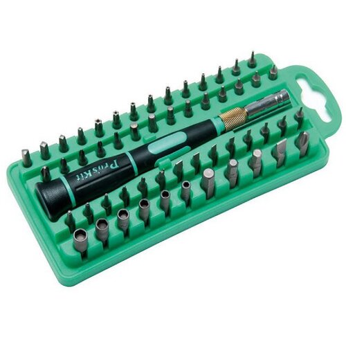odvijač podesivi sa kompletom od 58 nastavaka za elektronske (apple, htc, samsung, sony, nintendo, sega) korisničke uređaje (SD-9828) Slike