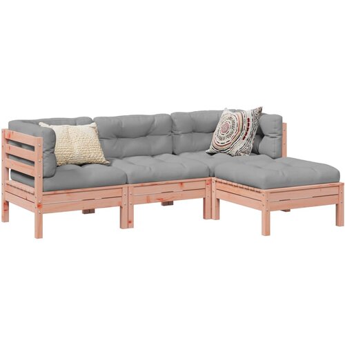  4-dijelni set vrtnih sofa s jastucima od duglazije i jelovina Cijene