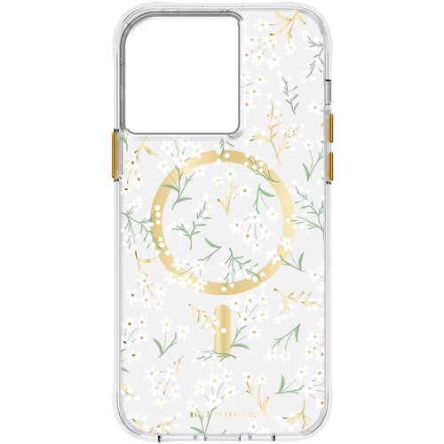 CASE-MATE Ovitek MagSafe za iPhone 15 Pro Max White Flowers - Rifle Paper Co., (20955845) Slike