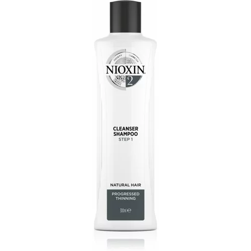 Nioxin System 2 Cleanser Shampoo čistilni šampon za tanke do normalne lase 300 ml