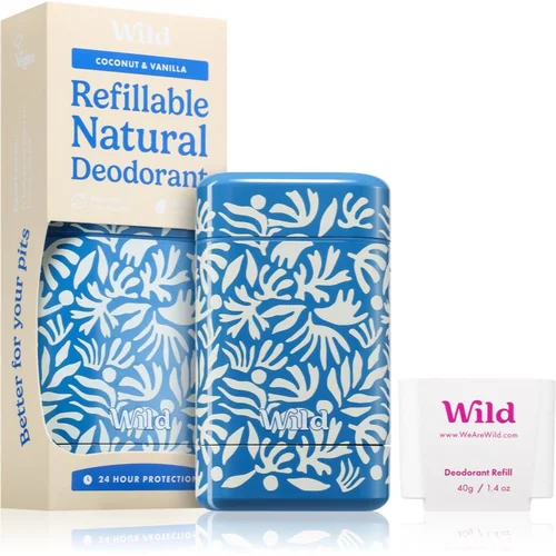 WILD Coconut & Vanilla Matisse Limited Edition čvrsti dezodorans s etuijem 40 g