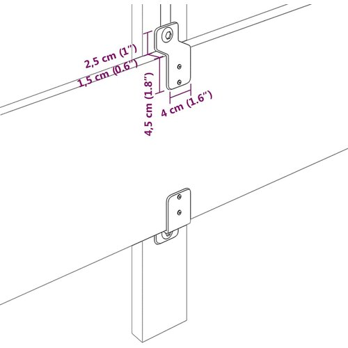  Uzglavlje Tamno siva 90 cm Bar&amp;scaron;un Slike