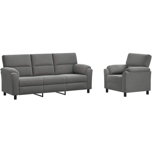  Set sofe 2 pcs Tamnosiva Bar&amp;scaron;un - Tamnosiva 1 sjedalo + trosjed Slike