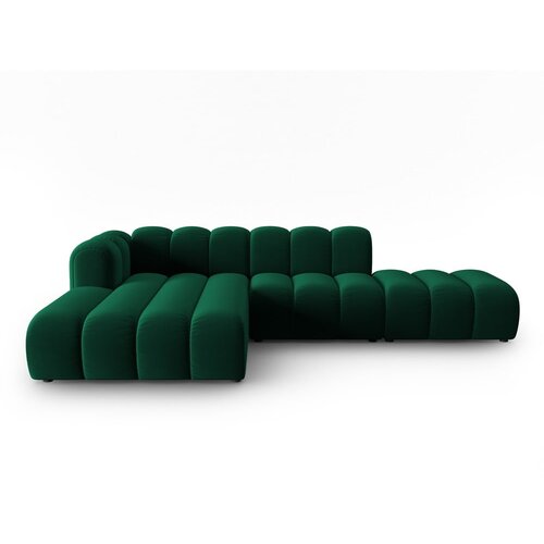 Micadoni Home Tamno zelena kutna garnitura (s lijevim kutom) Lupine – Cijene