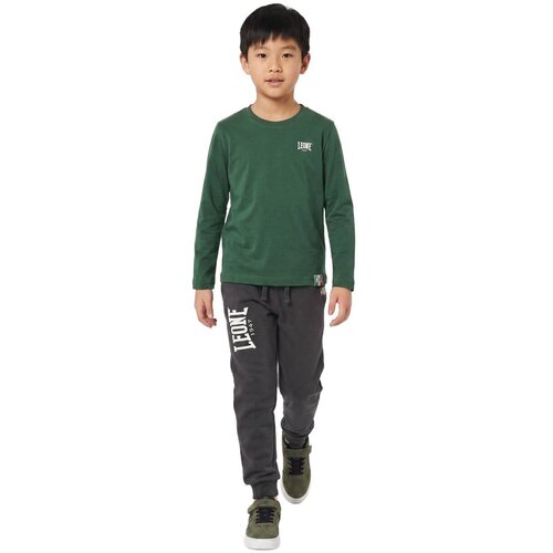 Leone 1947 Majice z dolgimi rokavi Boy Long Sleeves Small Logo Zelena Cene