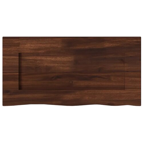  Pravokutni stolni vrh 50 x 30 x 3 cm Pravokutni - Tamno smeđa 90 x 55 x 3 5 cm Živi rub 1 strana Slike