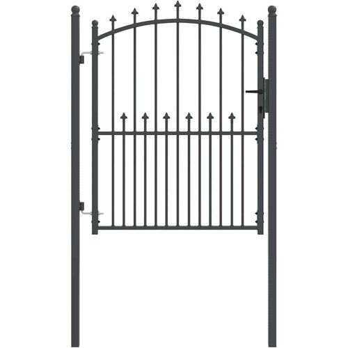  Vrata ograde s bodljama EMMEN 150 x 100 cm Slike