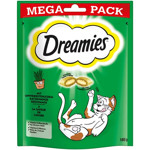 Dreamies mačji priboljšek mega pakiranje 180 g - Okus mačje mete (180 g)