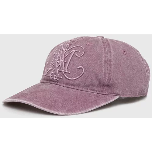 Max&co. Bombažna bejzbolska kapa vijolična barva, 2416571017200