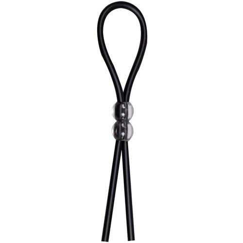 You2Toys - Podesiva traka za penis s biserima (crna) Slike