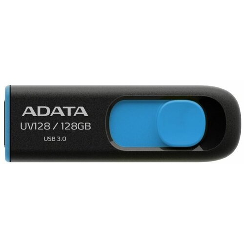 Adata USB 3.0 128GB Black/Blue UV128 AUV128-128G-RBE usb memorija Cene