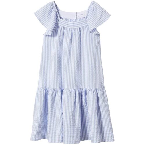 MANGO KIDS Obleka &amp;#039;Alguer&amp;#039; svetlo modra / bela Slike