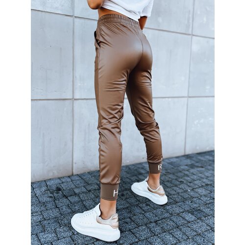 DStreet Women's leather joggers TERRACE camel Cene