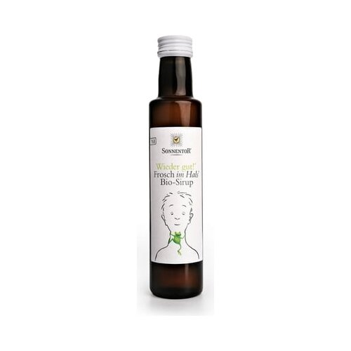 Sonnentor Bio sirup Žaba v grlu Cene
