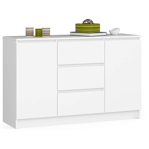 AKORD KOMODA K016 CLP BELE, (21702956) Cene