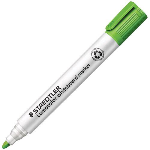 Marker ZA BIJELU PLOČU 2MM RECIKLIRANI LUMOCOLOR STAEDTLER 351-53 SVIJETLO ZELENI Cijene
