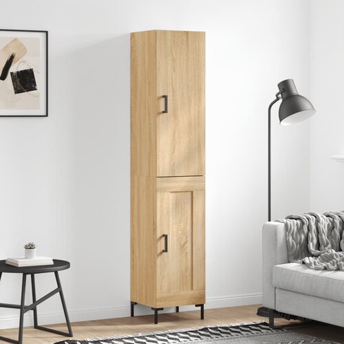  Visoka komoda hrasta sonome 34,5x34x180cm od konstruiranog drva Cijene