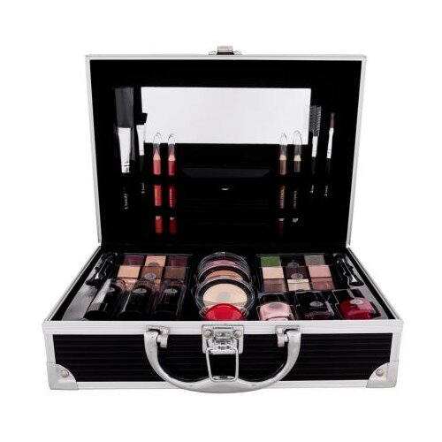 2K All About Beauty Train Case Black kovček dekorativne kozmetike 60.2 g Cene