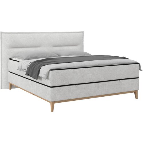 Premium Living Postelja Z Vzmetnico Smile, Srebrna, 160x200 Slike