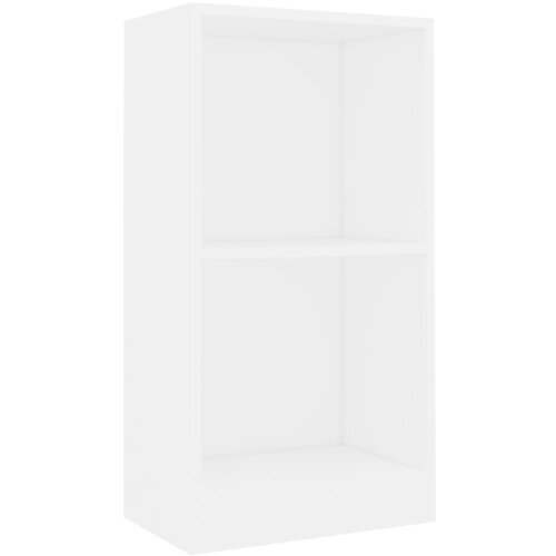 Maison Chic Knjižna omara - Knjižna polica - Knjižni regal bela 40x24x75 cm inženirski les, (21723489) Slike