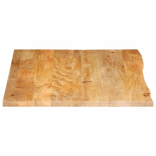 Stolna ploča sa živim rubom 90x80x2,5 cm od masivnog drva manga Slike