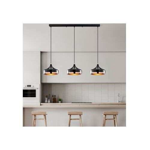 Opviq yildo - L-253 - 1 black chandelier Cene