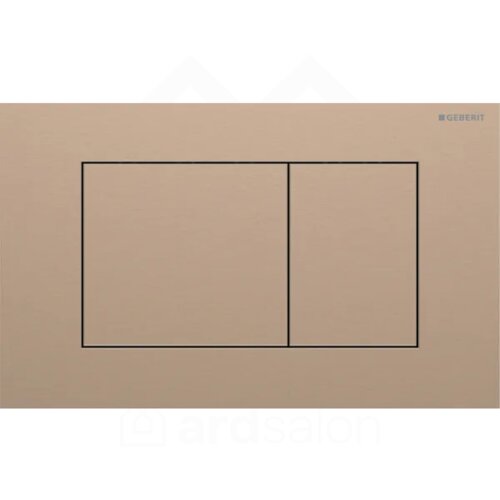 Geberit Sigma40 Square Tipka za dvokoličinsku tehniku ispiranja brušeno roze zlato easy-to-clean 115.629.QB.1 Cene
